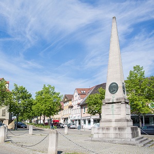 Obelisk auf dem Holzmarkt Ludwigsburg